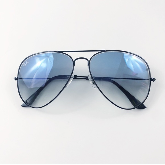 Ray-Ban Other - Ray Ban | Blue Lens Aviator Sunglasses